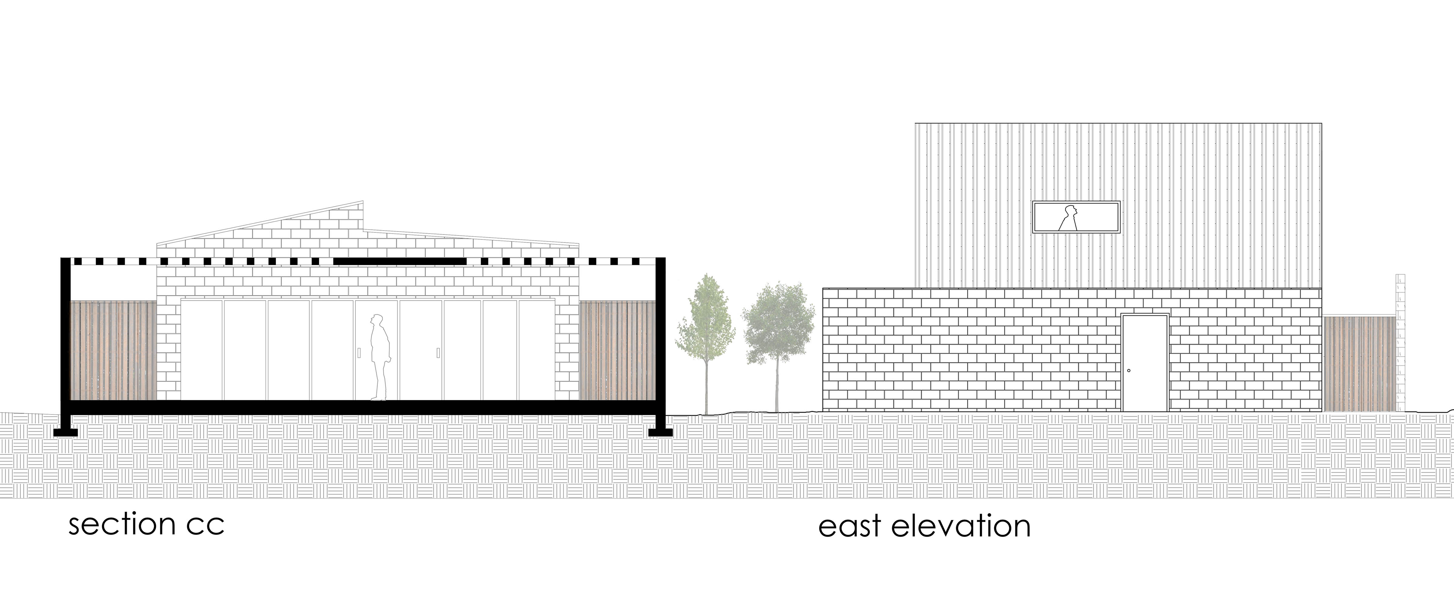 section cc_east elevation board 3